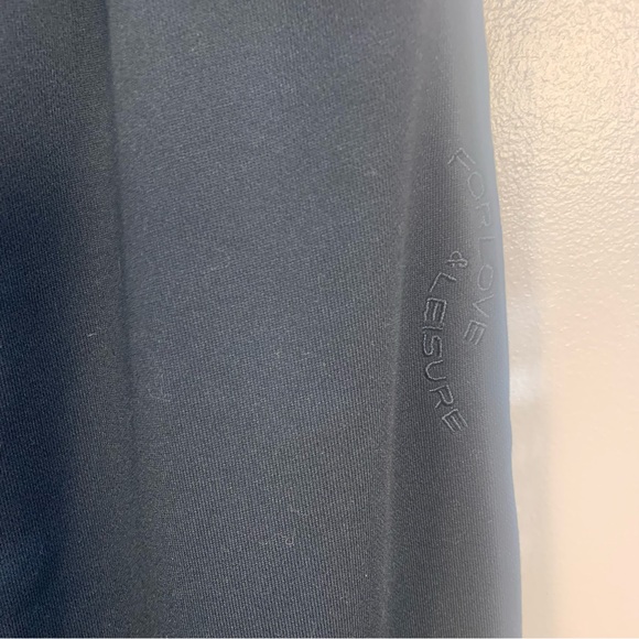 For Love and Lemons Leisure High Waited Slouchy Joggers Sweatpants - Picture 6 of 11